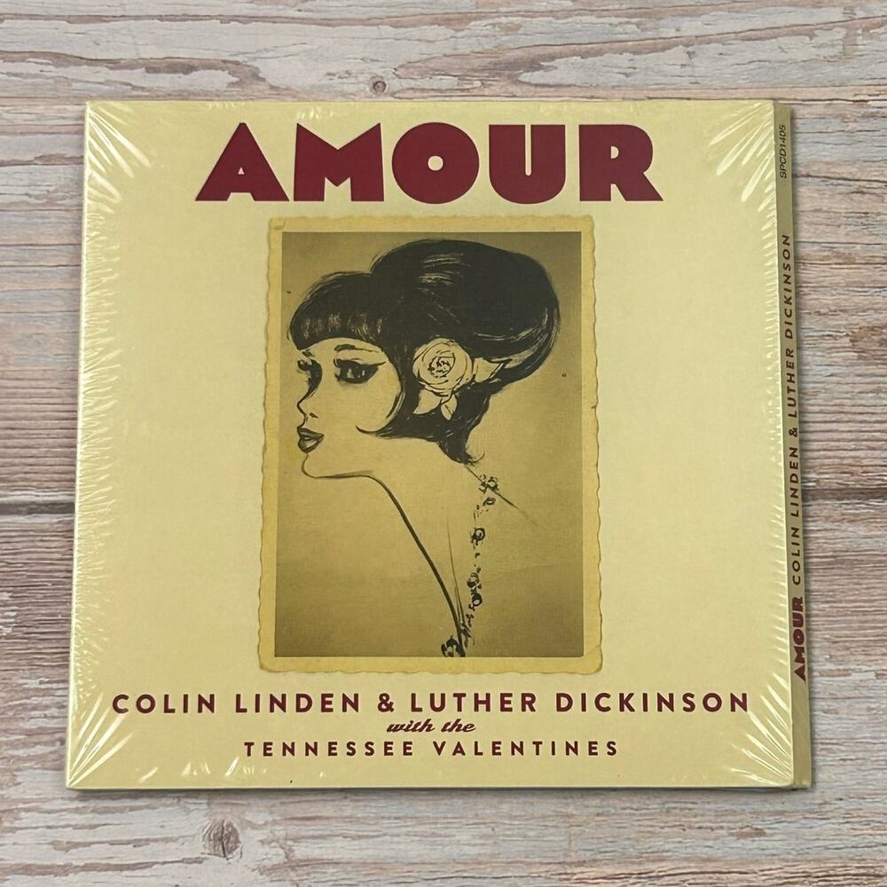 Colin Linden & Luther Dickinson – Amour CD 2019 Blues Roots Stony Plain Sealed